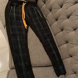 Civil regime plaid pants